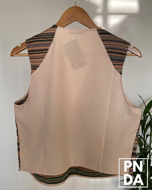 Blusa Boho Multicolor Zara