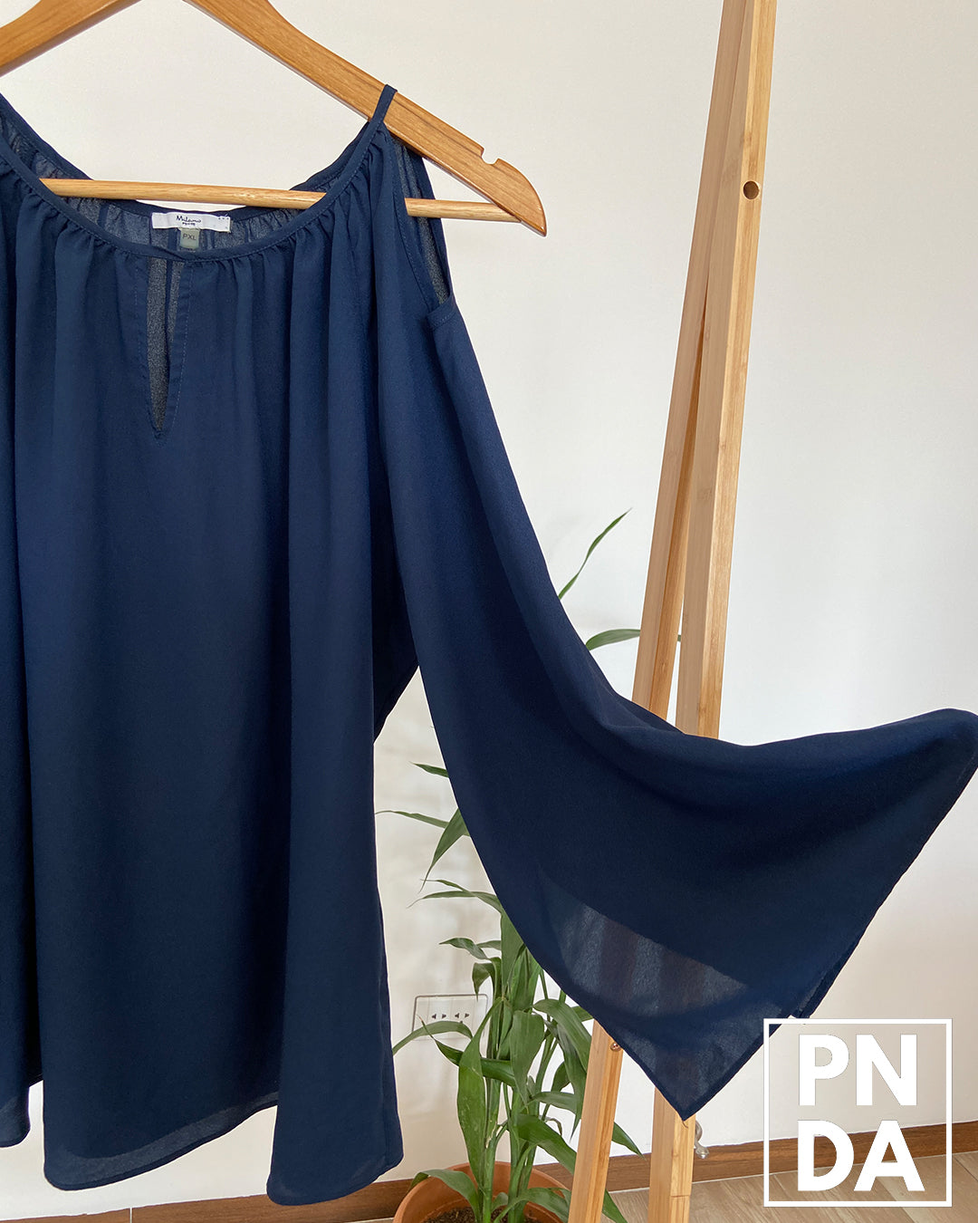 Blusa azul oscuro MILANO