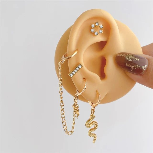 SET SNAKE CHAIN 4 PCS