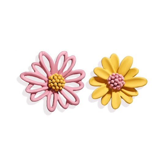ARETES FLOWERS COLORS