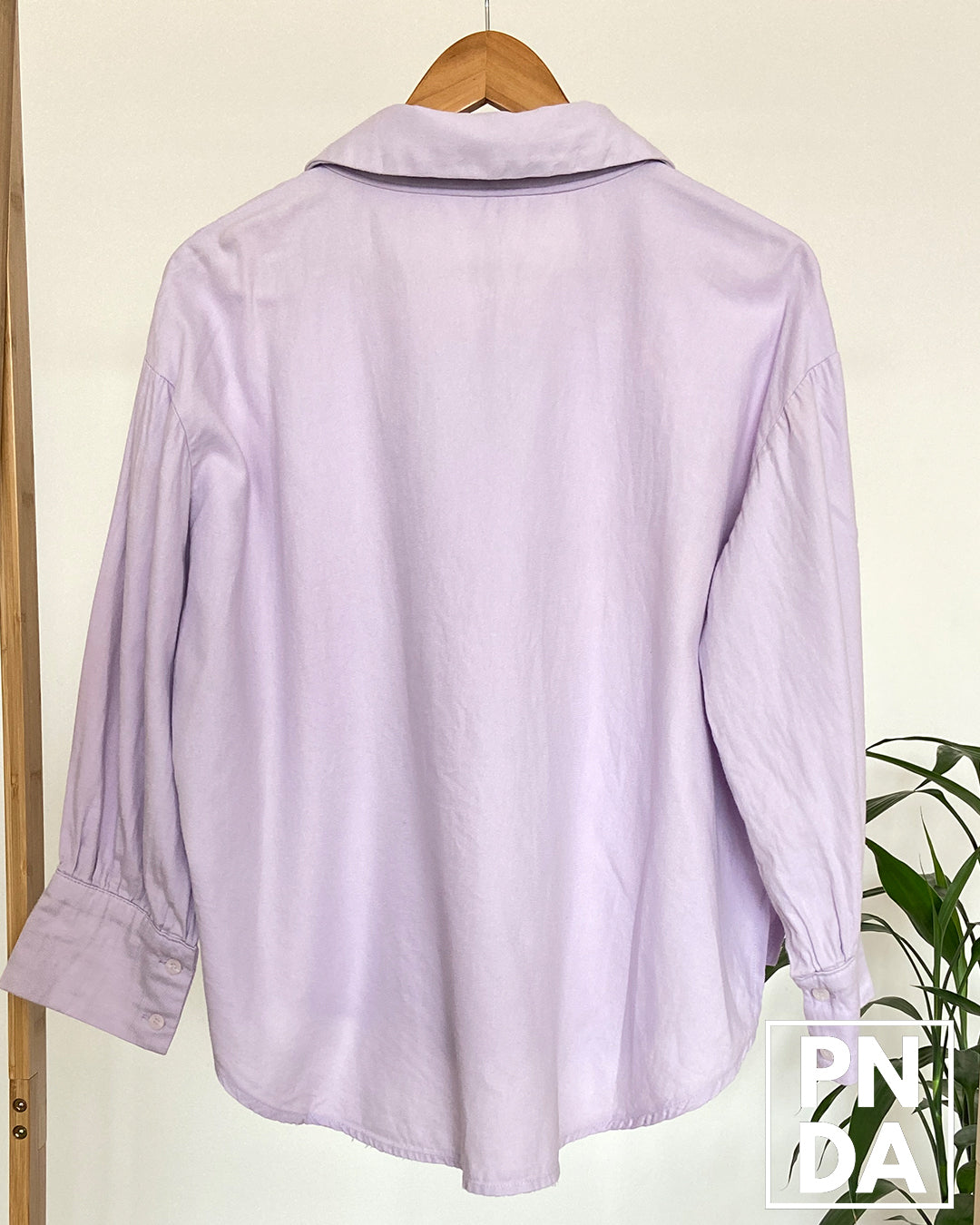 Camisa lila Story Prada