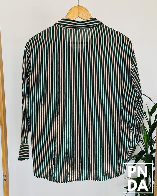 Camisa rayas verde EVA