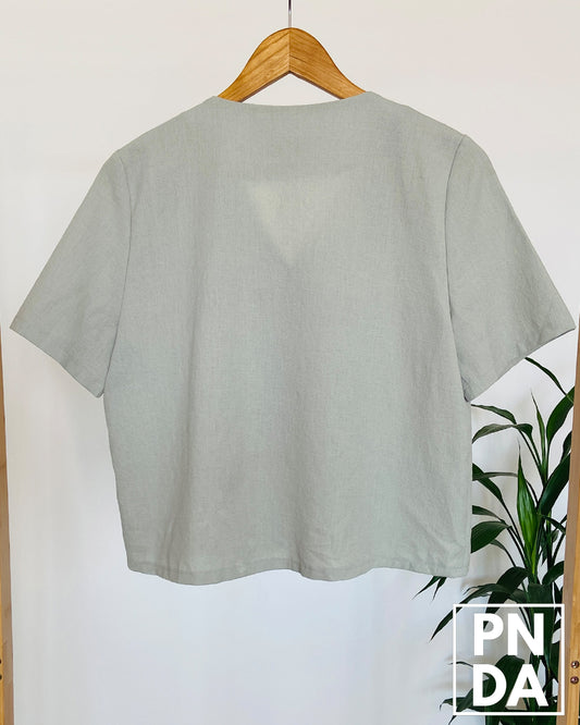 Camisa verde agua LAURENHI