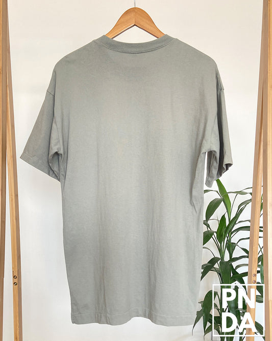 Camiseta larga verde Uniqlo