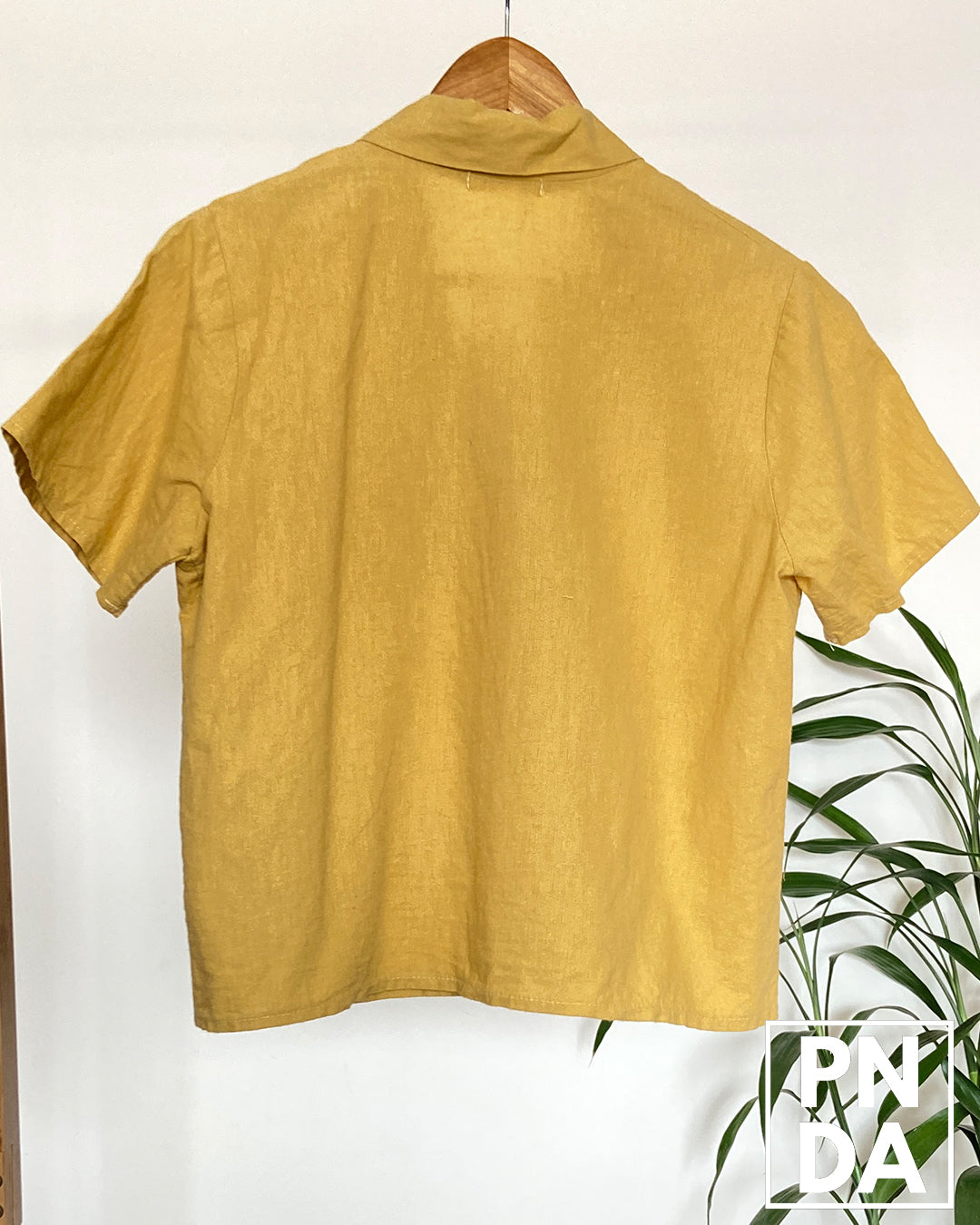 Camisa amarillo mostaza COMMECA