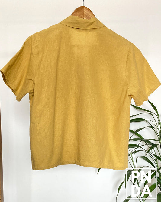 Camisa amarillo mostaza COMMECA