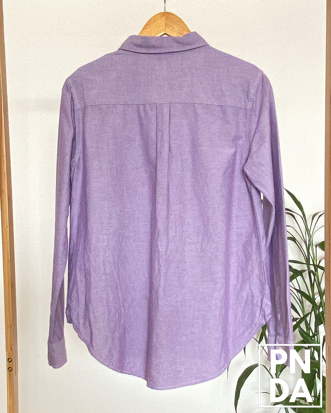 Camisa Manga larga púrpura GIORDANO