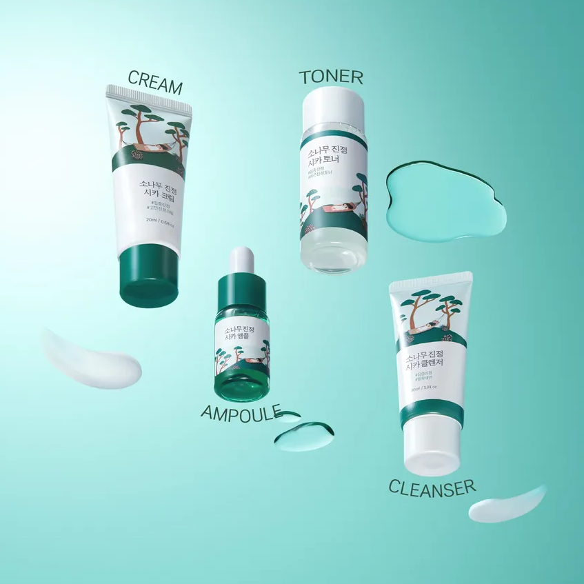 ROUND LAB - Pine Calming Cica Trial Kit