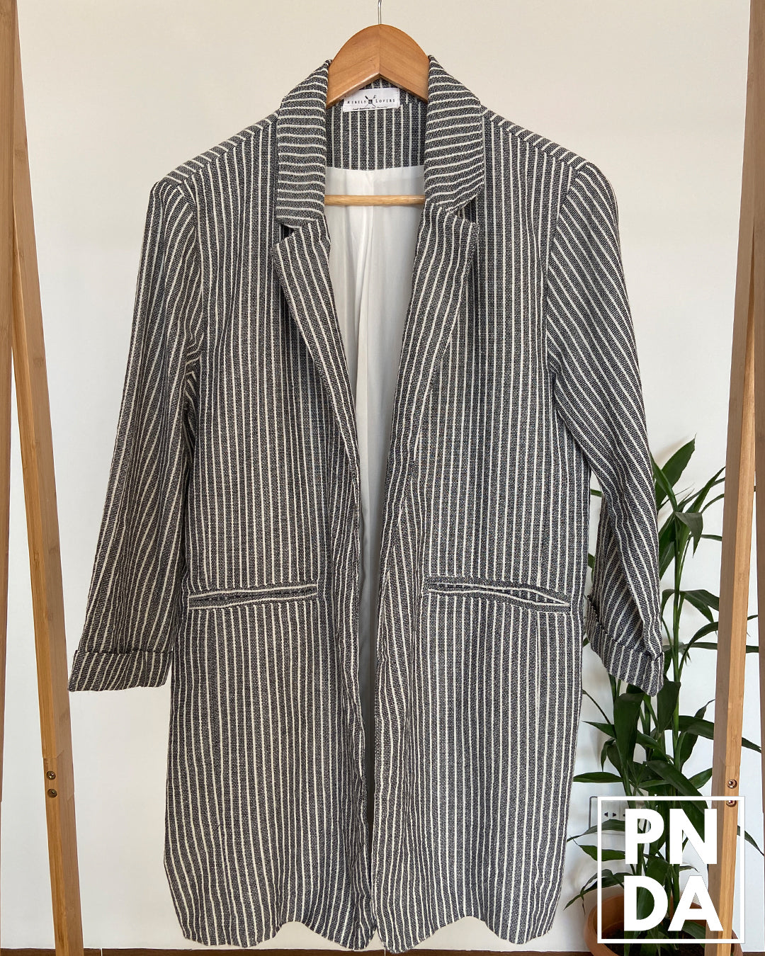 Blazer Largo stripe Gris Rebels