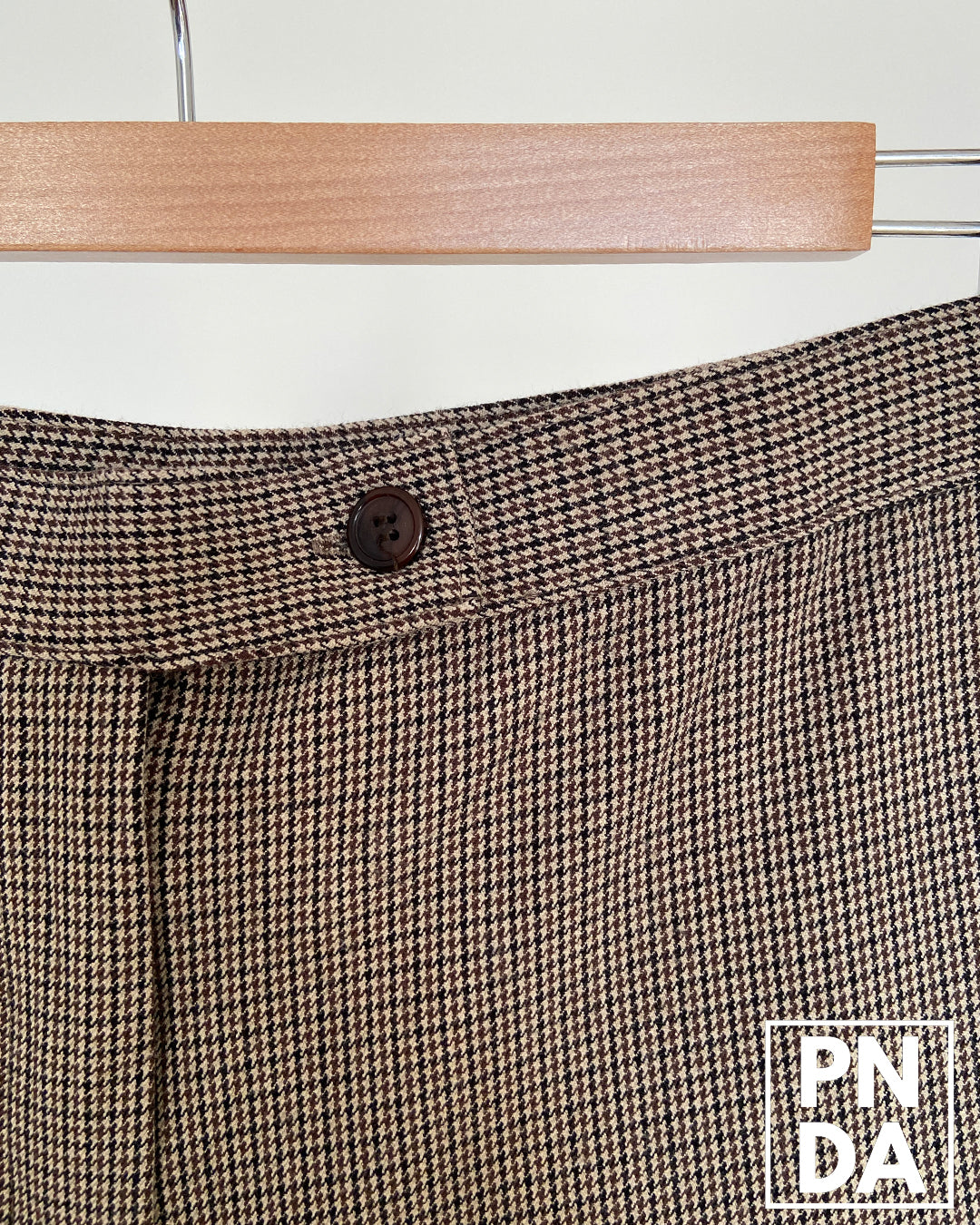 Pantalon Check Café