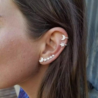 SET EAR CUFF LUNA ESTRELLA 3