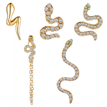 SET SERPIENTE CRISTAL 5 UNID