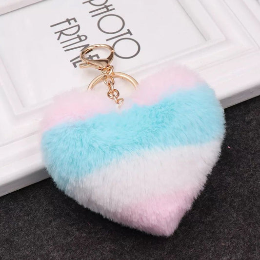 LLAVERO PELUCHE CORAZON