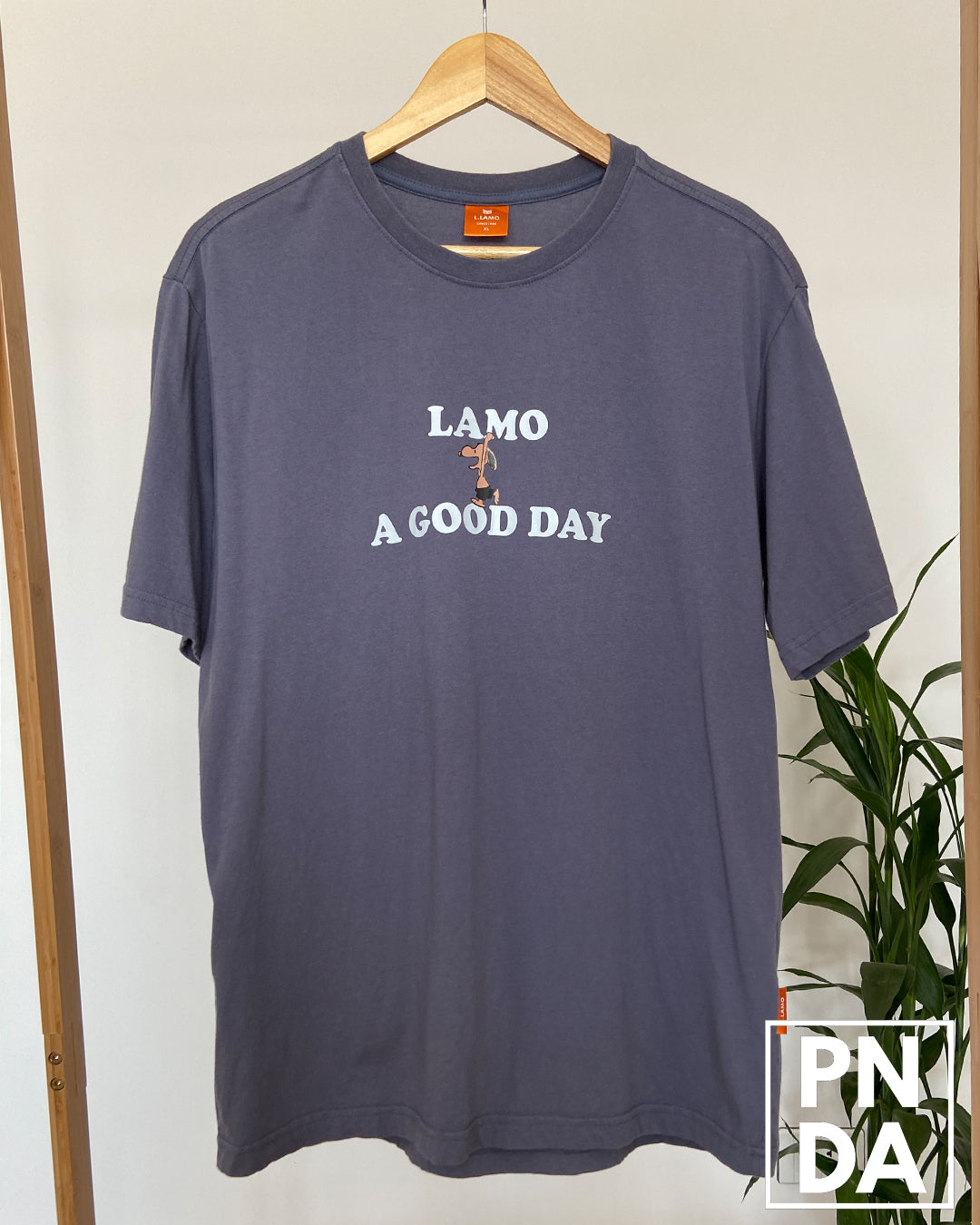 Camiseta A good day Gris L.Lamo