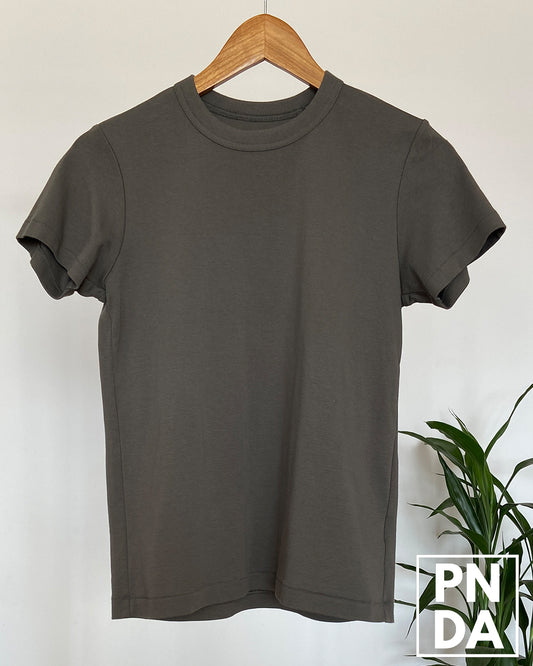Camiseta verde gris oscuro Uniqlo