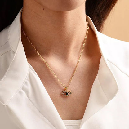 COLLAR LUCKY EYE DORADO