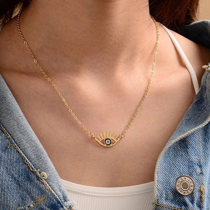 COLLAR LUCKY EYE DORADO