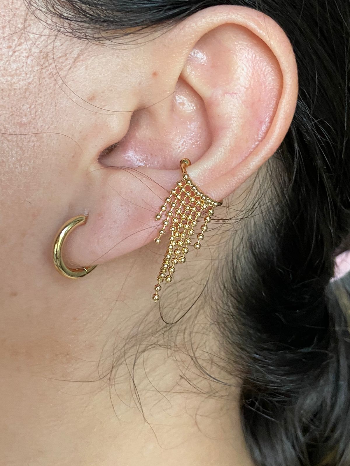 EAR CUFF CHARMIN GOLD