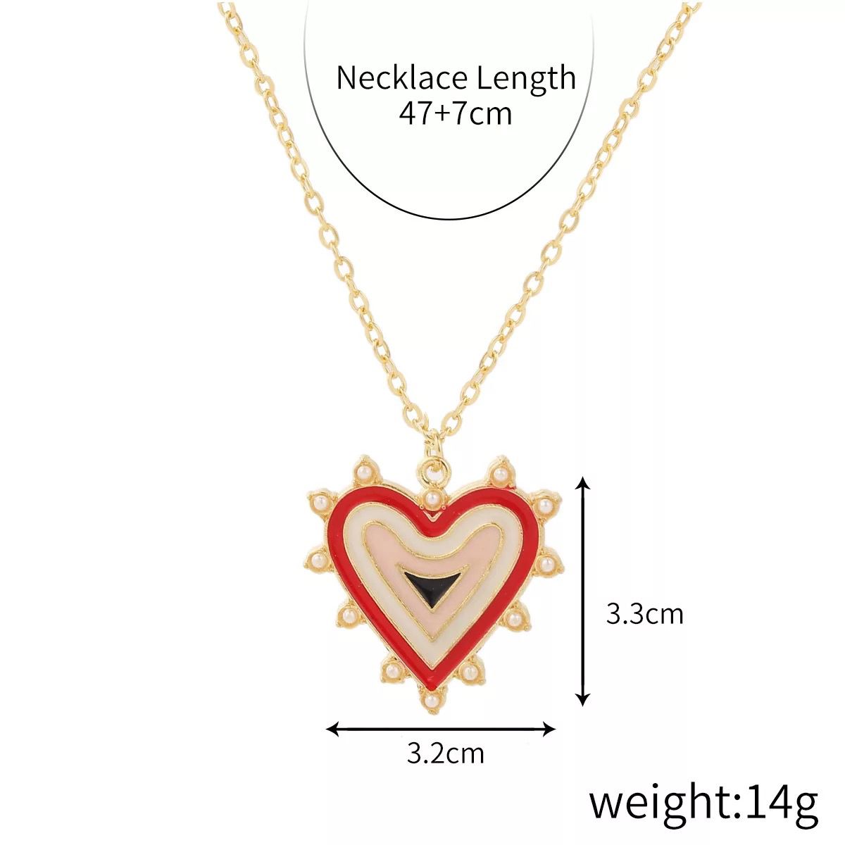 COLLAR SHOCKER HEART
