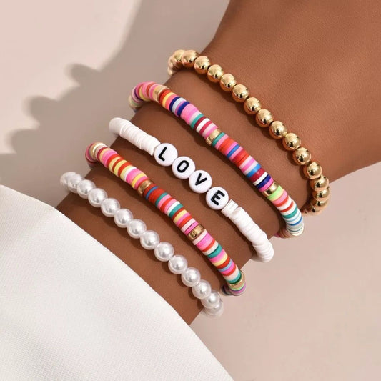 MANILLAS SHOCKER COLORFULL 5 Pcs.