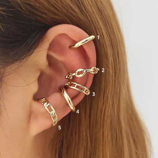 EAR CUFF BASIC GOLD
