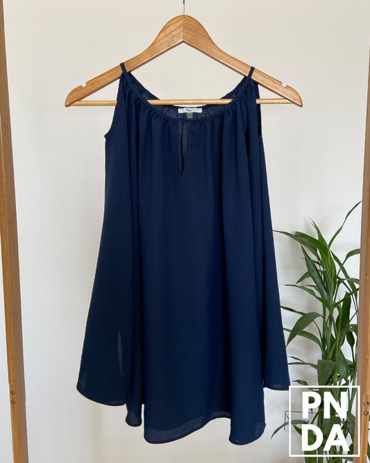 Blusa azul oscuro MILANO