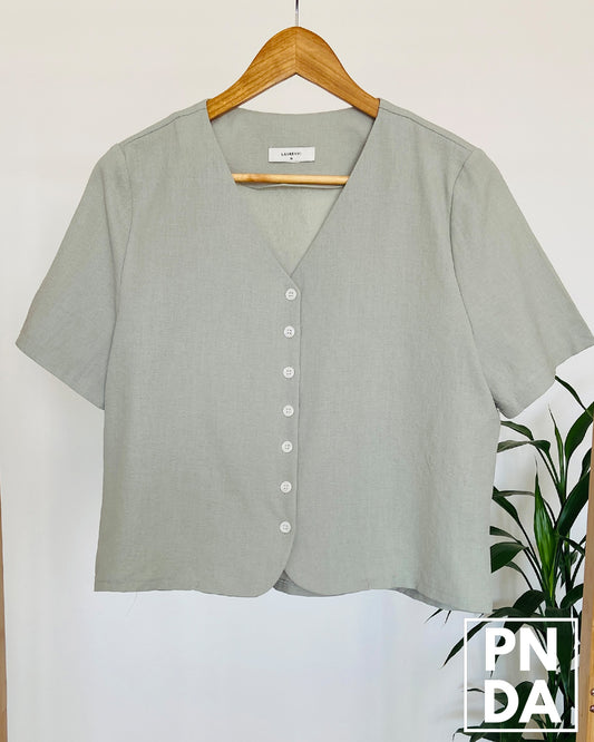 Camisa verde agua LAURENHI
