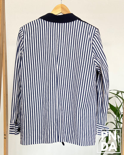 Blazer Azul con rayas J