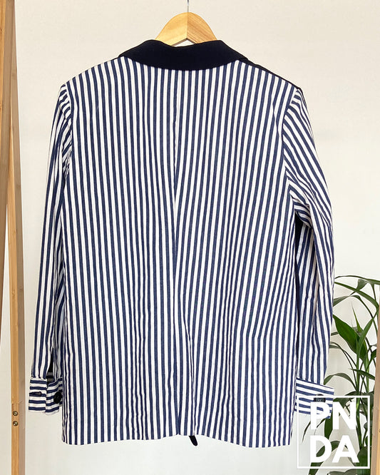 Blazer Azul con rayas J