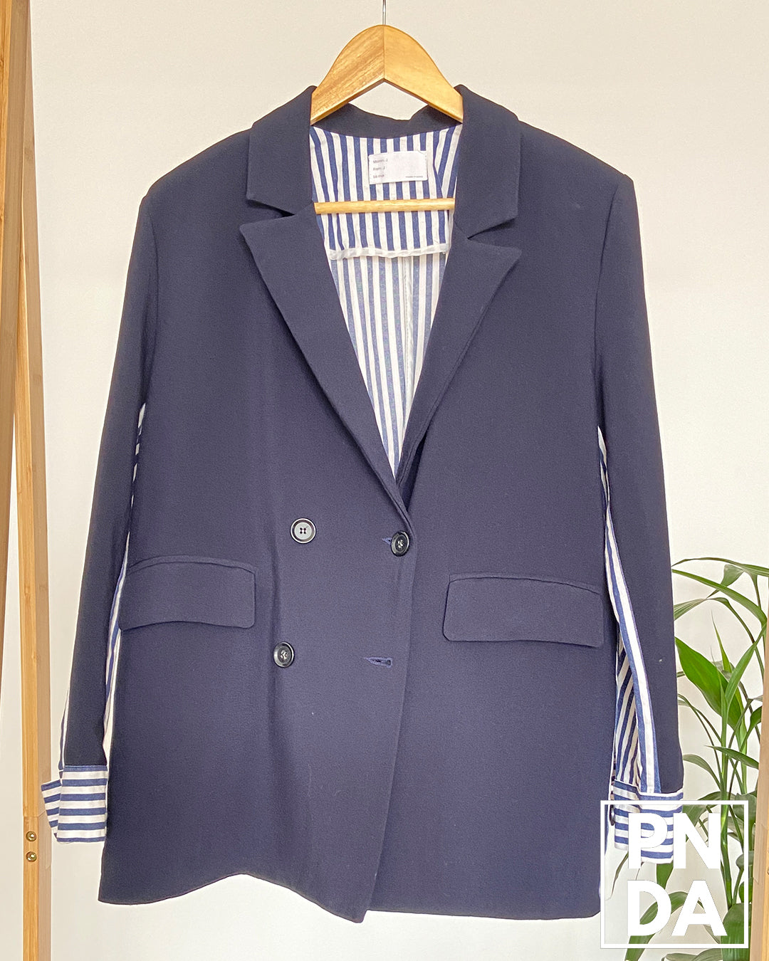 Blazer Azul con rayas J