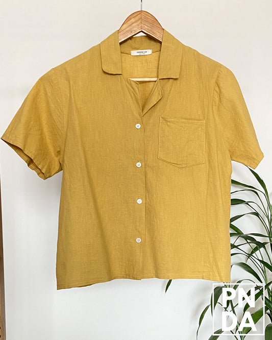 Camisa amarillo mostaza COMMECA