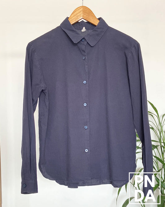 Camisa azul marino ROCO