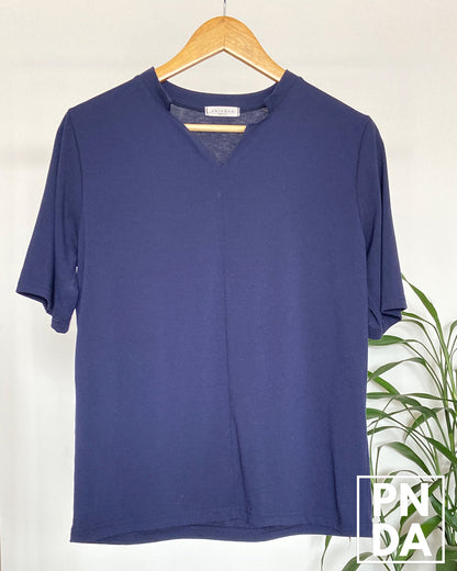 Blusa azul marino Able&co