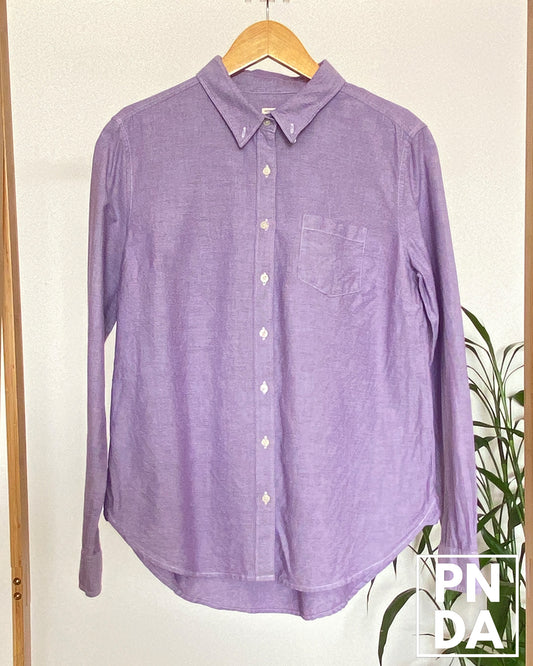 Camisa Manga larga púrpura GIORDANO