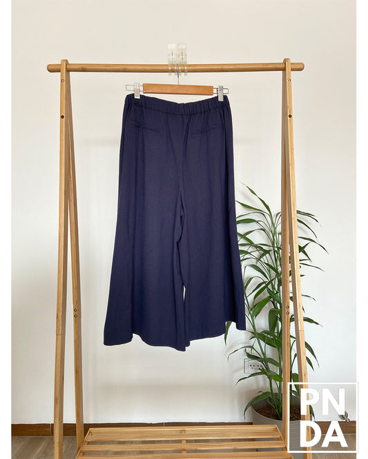Pantaloneta Tela Azul Marino Pant