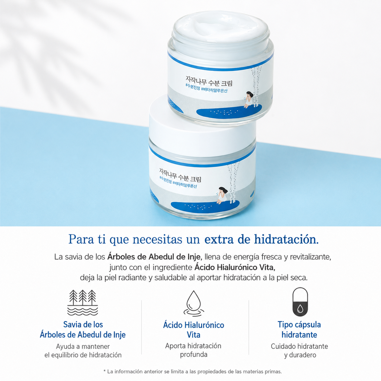 ROUND LAB - Birch Juice Moisturizing Cream (Crema Hidratante)