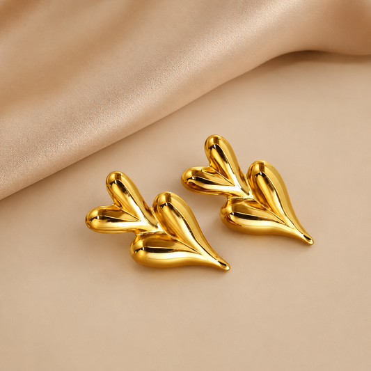 Aretes Corazones