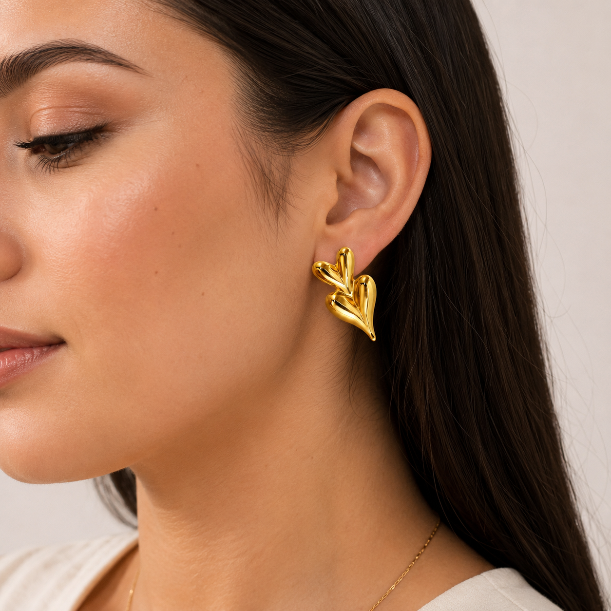Aretes Corazones