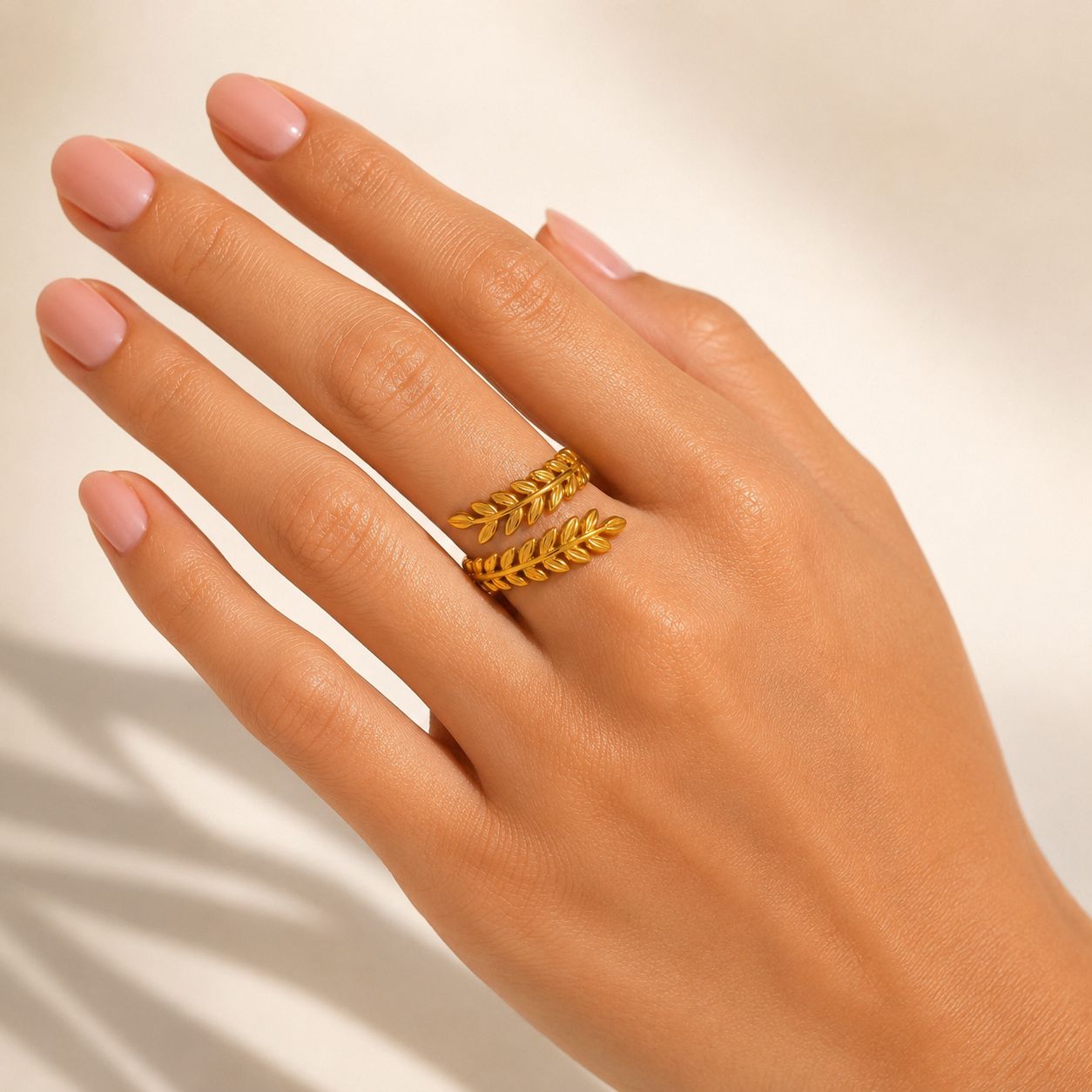 Anillo Trendy Hojitas